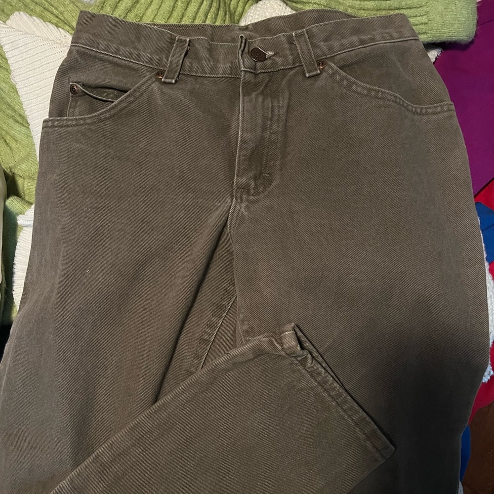 Vintage Lee Low Rise Straight Leg Jeans